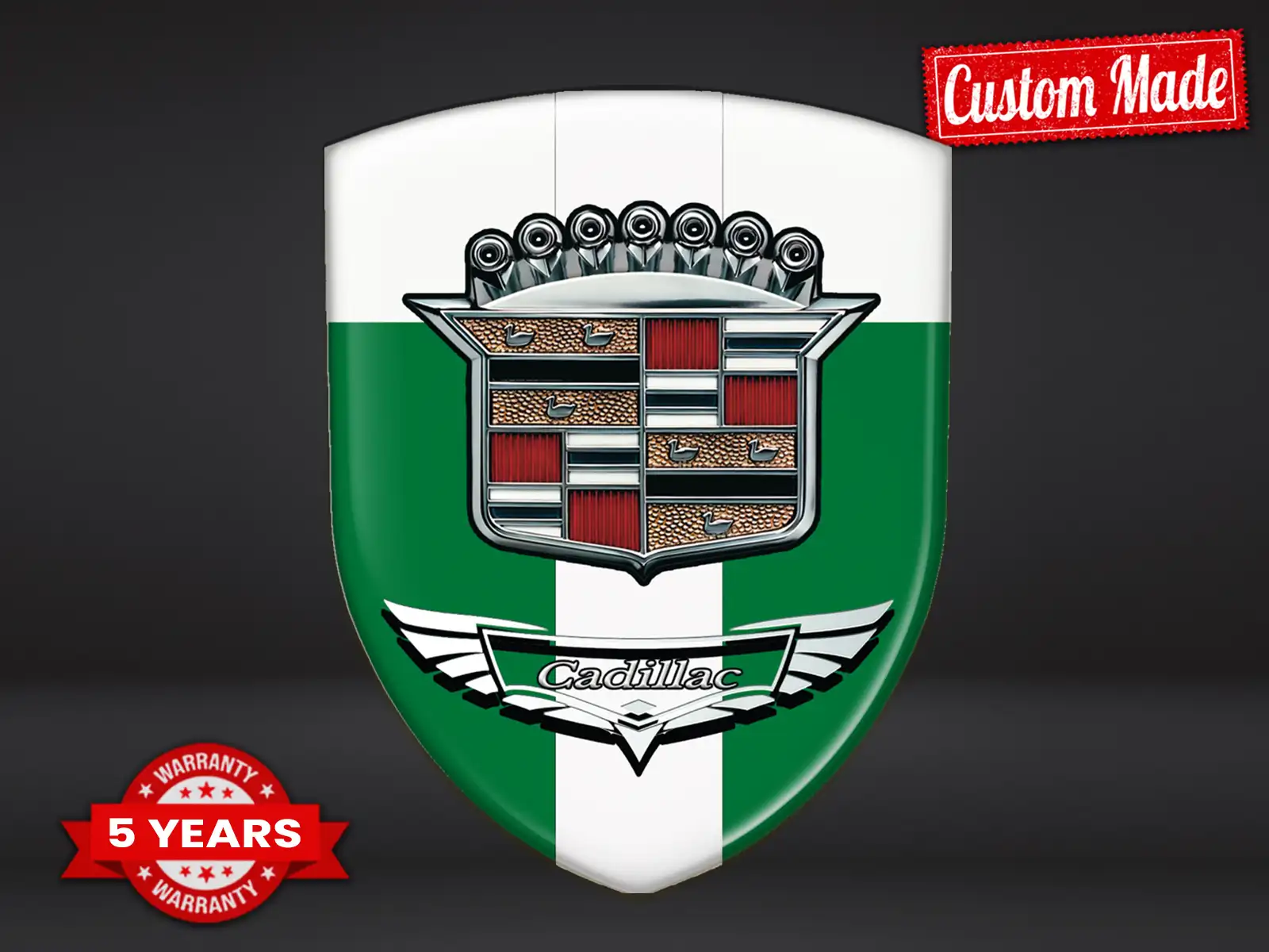 Cadillac Autoaufkleber Universal Stern Minimalistisch